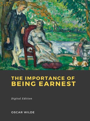 cover image of The Importance of Being Earnest